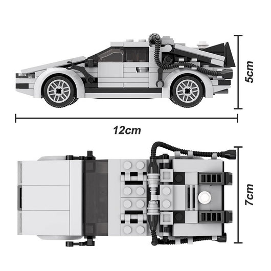 Vehículo Máquina del Tiempo Regreso al Futuro - Juguete Educativo Modular - Image 13