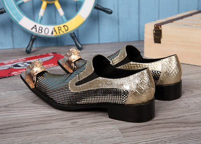 Zapatos de Cuero con Punta Afilada - Estilo Elegante y Moderno - Image 11