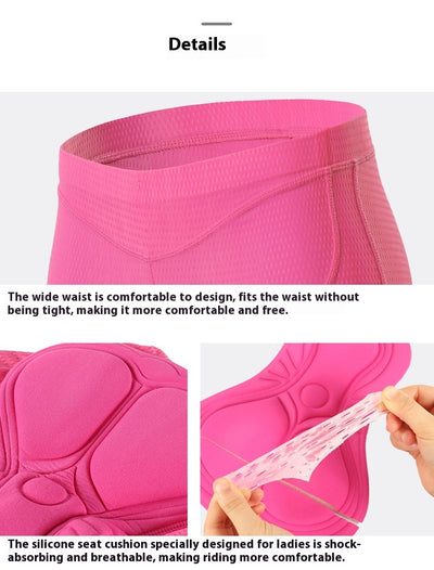 Pantalones Cortos de Ciclismo para Mujer con Tecnología Acolchada y Control de Humedad - Image 12