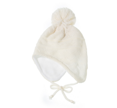 Conjunto de Gorro con Orejeras y Guantes de Lana para Niños en Color Sólido - Image 9