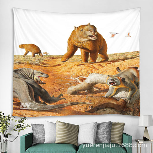 Tapete de Playa Dinosaurio para Pared - Image 28