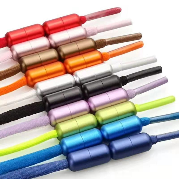 Cordones Elásticos con Hebilla Metálica - Sistema de Cierre Rápido