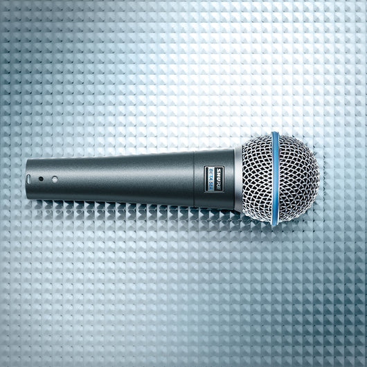 Micrófono Dinámico Profesional BETA 58A - Vocal de Estudio y Escena