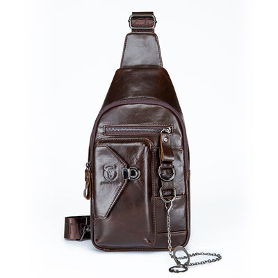 Bolsa Mensajero de Cuero Genuino para Hombre - Estilo Profesional - Image 2