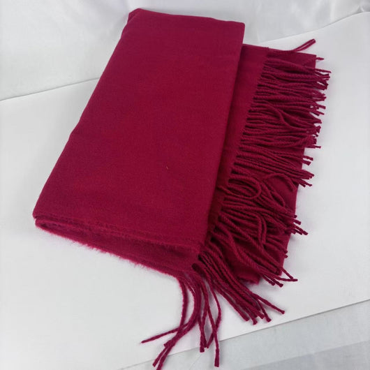 Bufanda de Cachemira con Borlas para Otoño e Invierno - Image 26