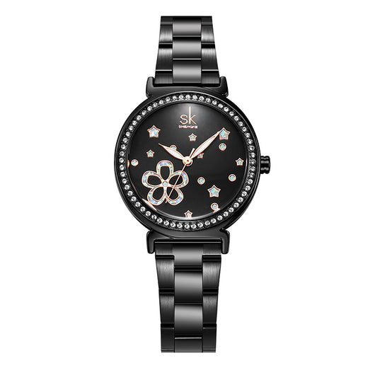 Reloj de Cuarzo para Mujer con Correa de Acero y Diamantes - Image 6