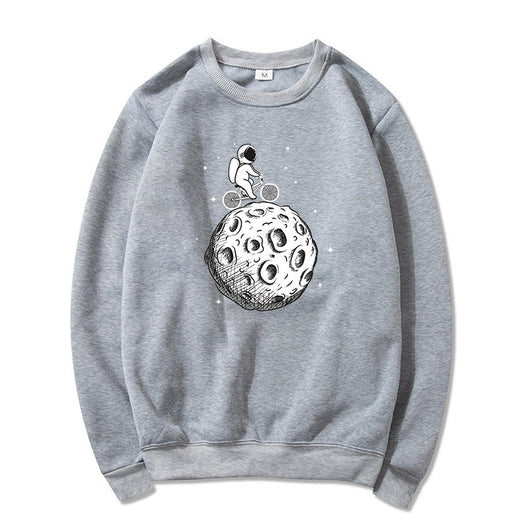 Sudadera Casual Astronauta en el Espacio - Estampado Moderno Manga Larga - Image 5