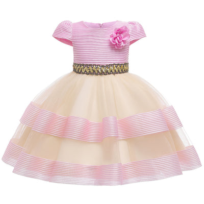 Falda Tutú de Malla con Lentejuelas para Niñas - Image 2