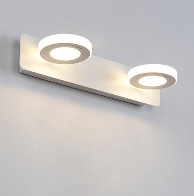 Espejo de Baño con Luz LED Moderna - Protección Visual y Maquillaje Profesional