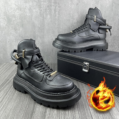 Botas de Nieve para Hombre con Suela Gruesa y Aislamiento Térmico - Image 2
