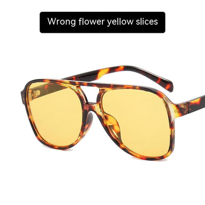 Gafas de Sol Retro Oversized con Doble Puente para Mujer - Image 30