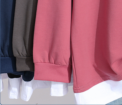 Suéter Mujer Elegante Efecto Capas Talla Grande Ajuste Holgado - Image 15