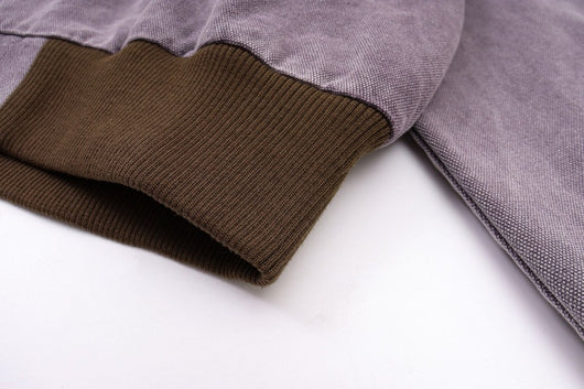 Chaqueta Retro con Capucha Desgastada y Lavada - Image 14