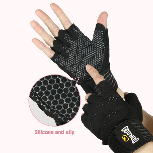 Guantes de Ejercicio Alargados Transpirables y Cómodos - Image 2