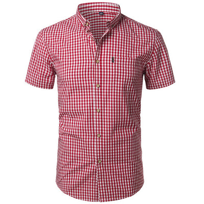 Camisa Cuadros Hombre Manga Larga Primavera Otoño - Image 11