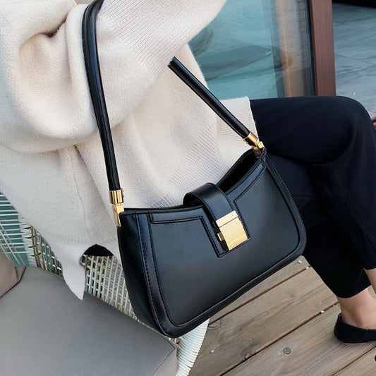 Bolso de Hombro Texturizado Francés - Diseño Versátil y Elegante