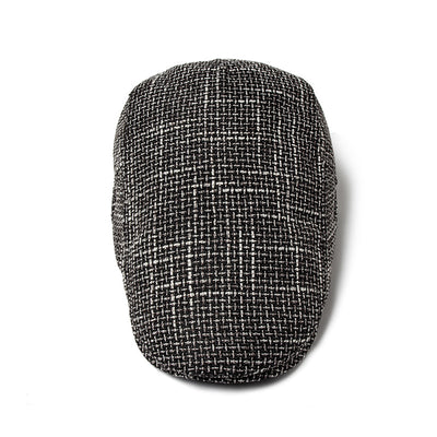 Boina Retro Casual de Algodón y Lino Transpirable para Hombre - Image 3