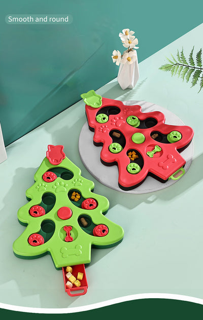 Juguete Interactivo Árbol de Navidad para Perros - Comedero Lento Antideslizante - Image 12