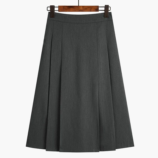Falda Negra Larga y Delgada - Diseño Minimalista Moderno - Image 6