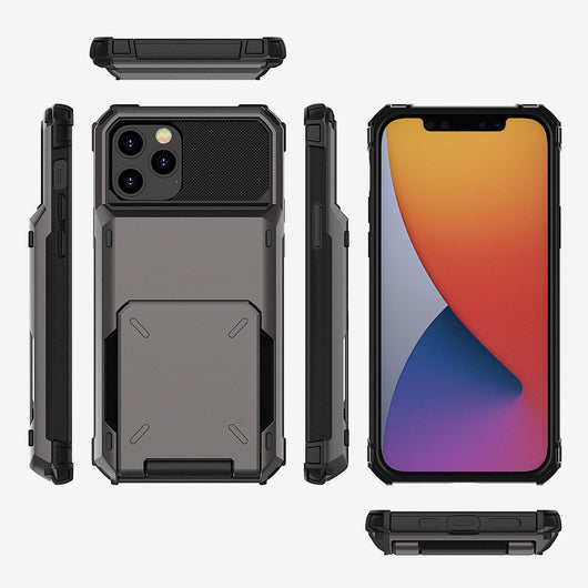 Funda Protectora Flip Card para Teléfono - Doble Protección Antiimpacto - Image 5