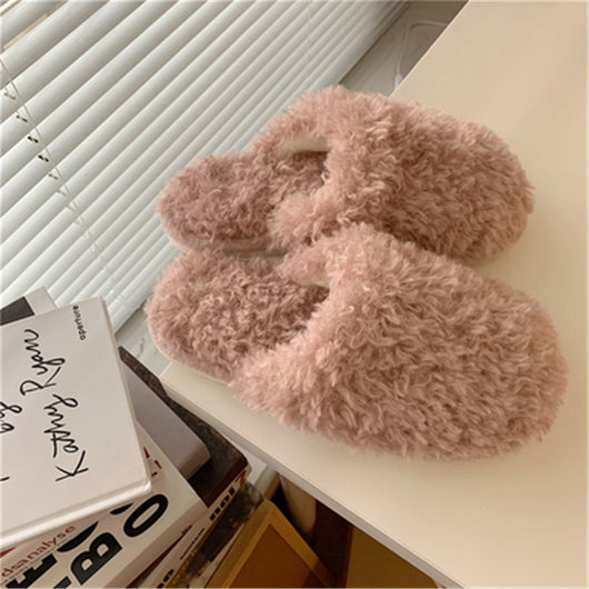 Pantuflas Escolares Estilo Coreano con Suela Antideslizante - Algodón Suave para Mujer - Image 3