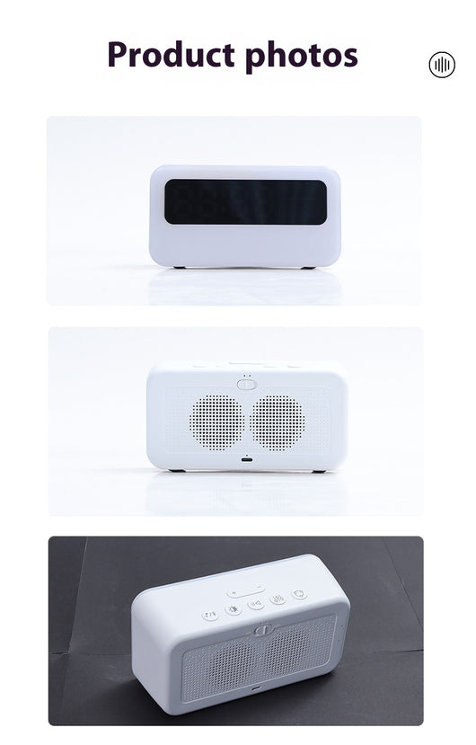 Reloj Despertador Bluetooth con Sonidos Relajantes y Altavoz Multifunción - Image 12