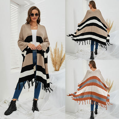 Suéter Otoñal con Borlas para Mujer Talla Grande - Estilo Europeo y Americano - Image 8