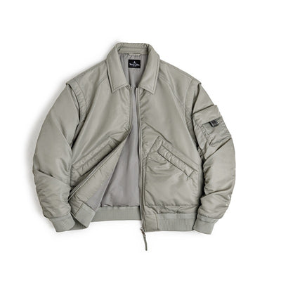 Chaqueta Bomber Retro Americana para Hombre - Image 5