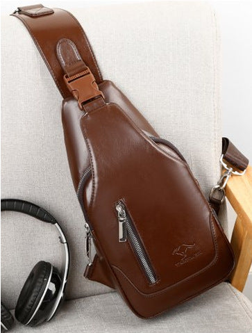 Bolsa Pecho Crossbody Hombre - Mochila Mensajero Multifuncional - Image 9