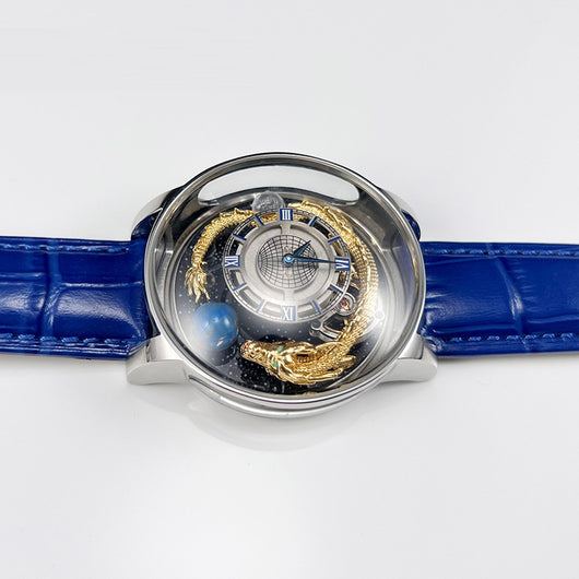 Reloj Celestial de Cuarzo Zafiro Redondo - Image 4