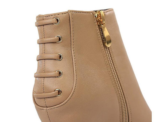 Botas Cortas de Tacón Alto y Punta Fina para Mujer - Image 6