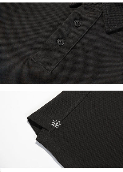 Polo Deconstruido con Costuras Americanas de Manga Corta para Hombre - Image 12