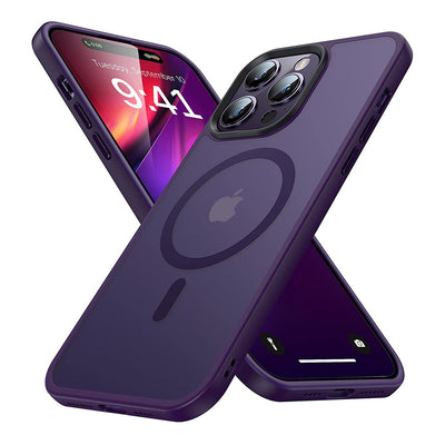 Funda iPhone 15 Pro Max con Efecto Mate, Amortiguación de Aire y Protección Magnética - Image 8