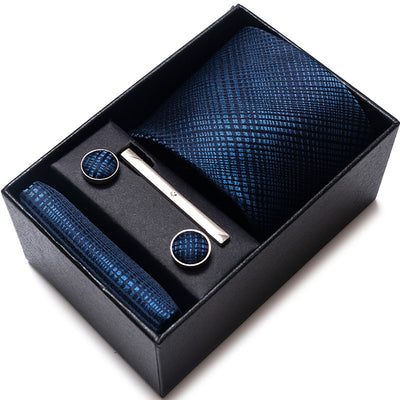 Corbata Jacquard Profesional Tejida en Trama para Negocios - Image 60