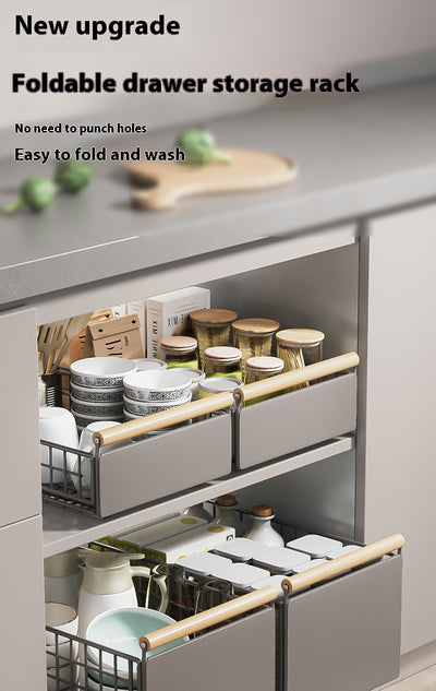 Canasta Organizadora Plegable Multifuncional para Cocina y Baño - Image 13