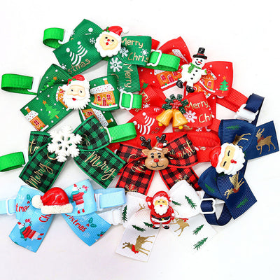 Adorno Navideño Mascota con Moño - Decoración para Árbol de Navidad - Image 2