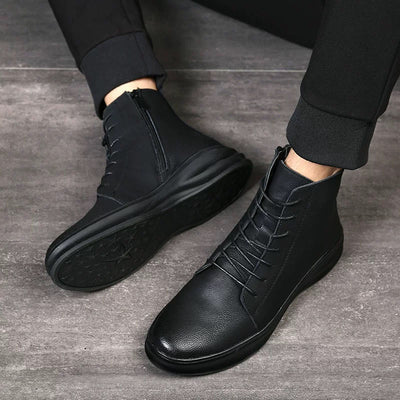 Botas Martin Hombre Cuero Negro Todas las Estaciones - Image 10