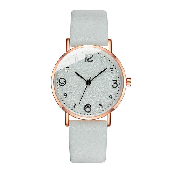 Reloj Elegante para Mujer Estilo Coreano Ultra Delgado Dial Pequeño Minimalista