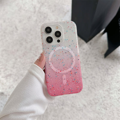 Funda Magnética de Silicona Líquida con Degradado de Colores - Image 8