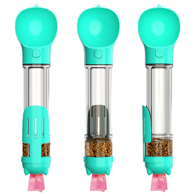 Botella Dispensadora 3 en 1 para Perros - 500ml Portátil con Comedero y Recogedor de Heces - Image 3