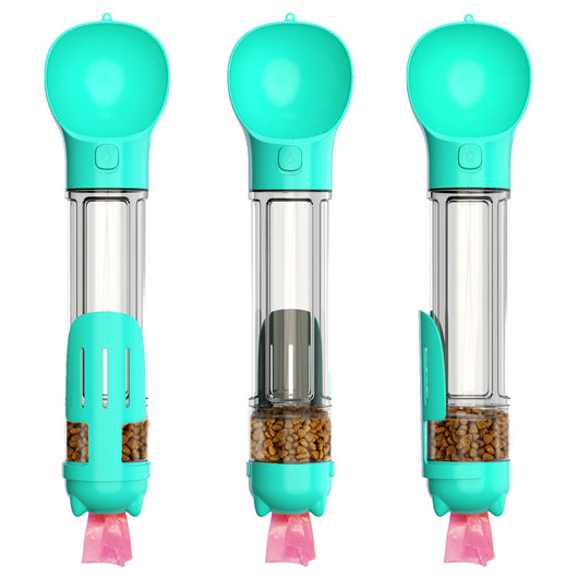 Botella Dispensadora 3 en 1 para Perros - 500ml Portátil con Comedero y Recogedor de Heces - Image 3