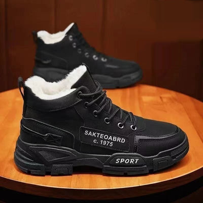 Botas Martin Impermeables Forradas en Felpa - Cálidas y Antideslizantes para Nieve