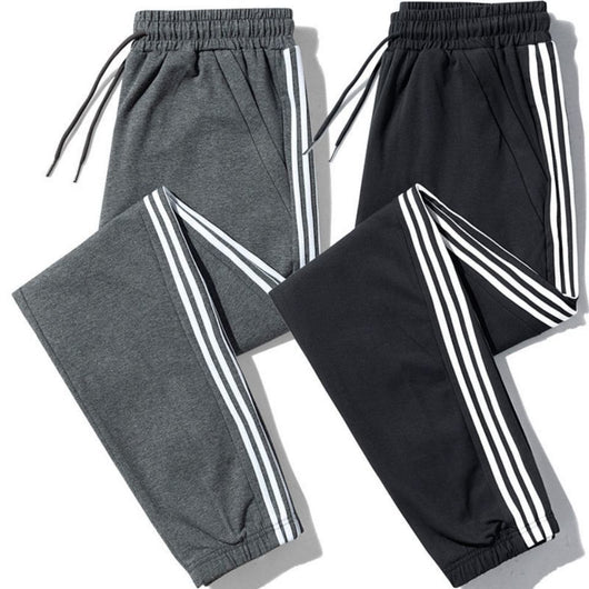 Pantalones Harlan de Tres Rayas para Hombre - Estilo Casual Moderno
