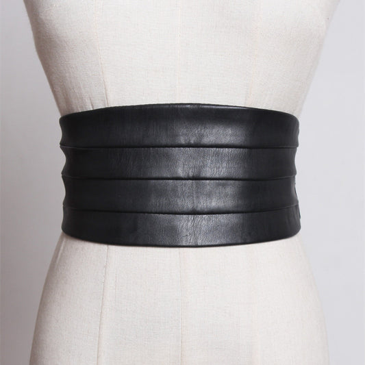 Cinturón Ancho Decorativo para Mujer - Sello de Cintura