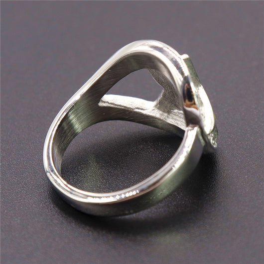 Anillo de Acero Inoxidable Estrella Personalidad Creativa - Image 10