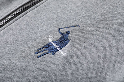 Chaqueta Casual de Algodón con Cierre y Bordados para Hombre - Image 16