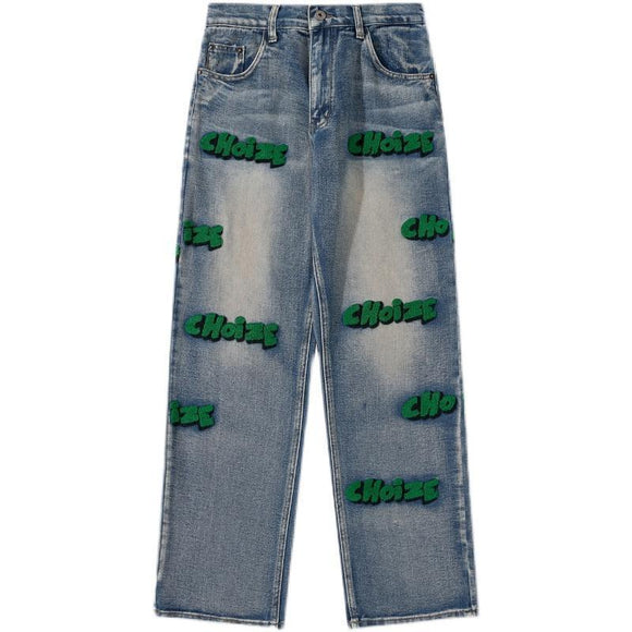 Jeans Coreanos Estilo Callejero Harajuku Fusion Urbano para Mujer