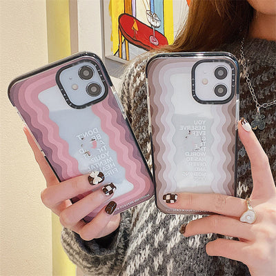 Funda para Celular con Alfabeto Inspiracional en Inglés