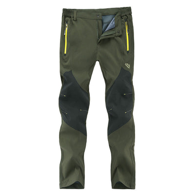 Pantalones de Senderismo Talla Grande Elásticos de Secado Rápido - Image 4