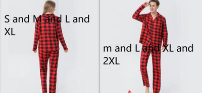 Baby in a red and black buffalo plaid long-sleeve pajama romper, viewed from the back with arms raised. - Image 7